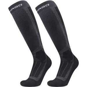 1 Pair AKASO Warm Wool Ski Socks Mens Women Hiking Socks, Merino Snowboard Socks